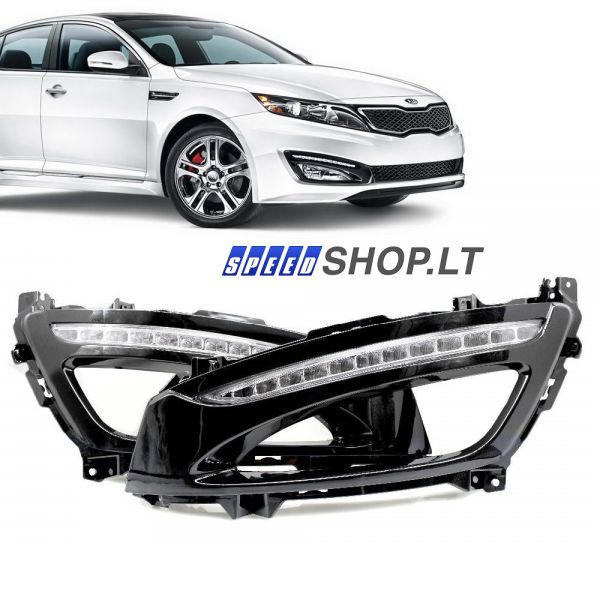 Kia K5 Optima LED dienos šviesos žibintai